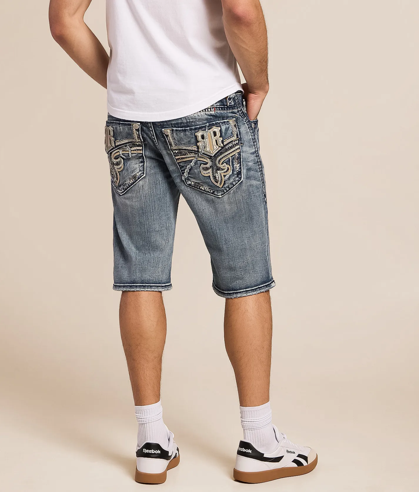Rock Revival Richie Stretch Short Richie H217 New