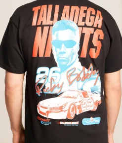 Tops|Graphic T-Shirts | Ripple Junction® Ricky Bobby Racing T-Shirt Black