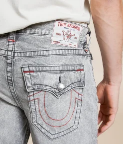 Bottoms|Shorts | True Religion Ricky 12" Relaxed Short Rebel Trail Grey