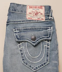 Bottoms|Jeans | True Religion Ricky Relaxed Straight Stretch Jean Rhythm Rush Light Wash