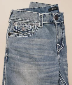 Bottoms|Jeans | True Religion Ricky Relaxed Straight Stretch Jean Rhythm Rush Light Wash