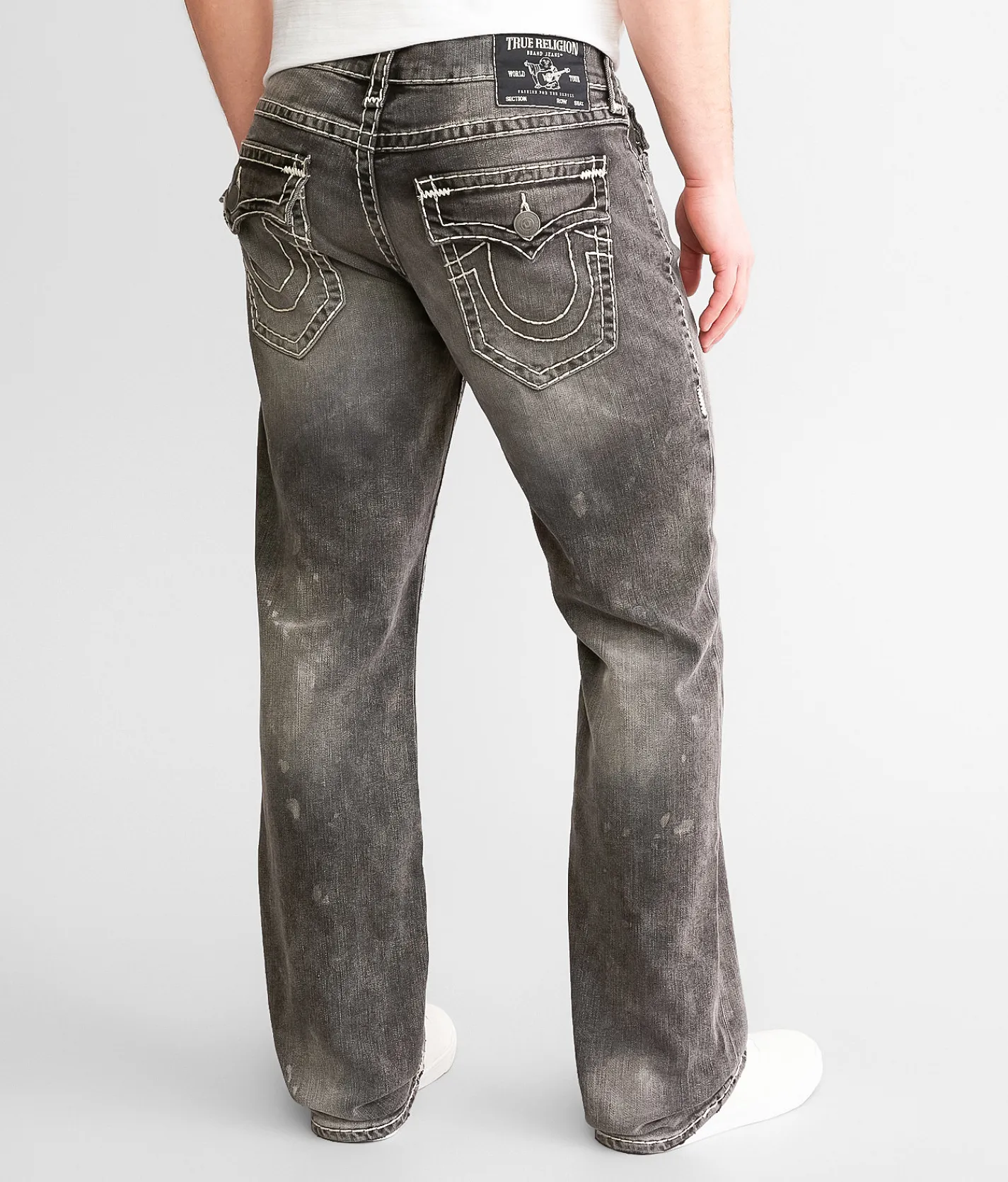 Bottoms|Jeans | True Religion Ricky Relaxed Straight Stretch Jean Greymouth