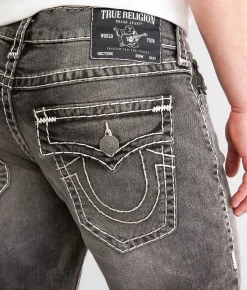 Bottoms|Jeans | True Religion Ricky Relaxed Straight Stretch Jean Greymouth