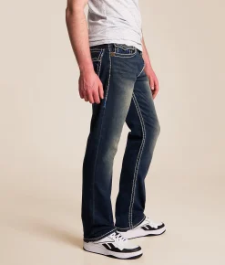 Bottoms|Jeans | True Religion Ricky Relaxed Straight Stretch Jean Riff Grunge