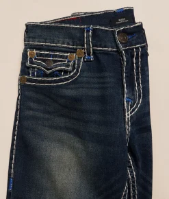 Bottoms|Jeans | True Religion Ricky Relaxed Straight Stretch Jean Riff Grunge