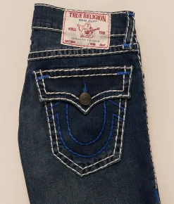 Bottoms|Jeans | True Religion Ricky Relaxed Straight Stretch Jean Riff Grunge