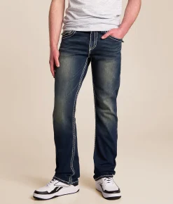 Bottoms|Jeans | True Religion Ricky Relaxed Straight Stretch Jean Riff Grunge