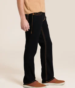 Bottoms|Jeans | True Religion Ricky Relaxed Straight Stretch Jean Black Rinse