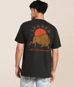 Graphic T-Shirts | Seager Ride For The Brand T-Shirt Vintage Black