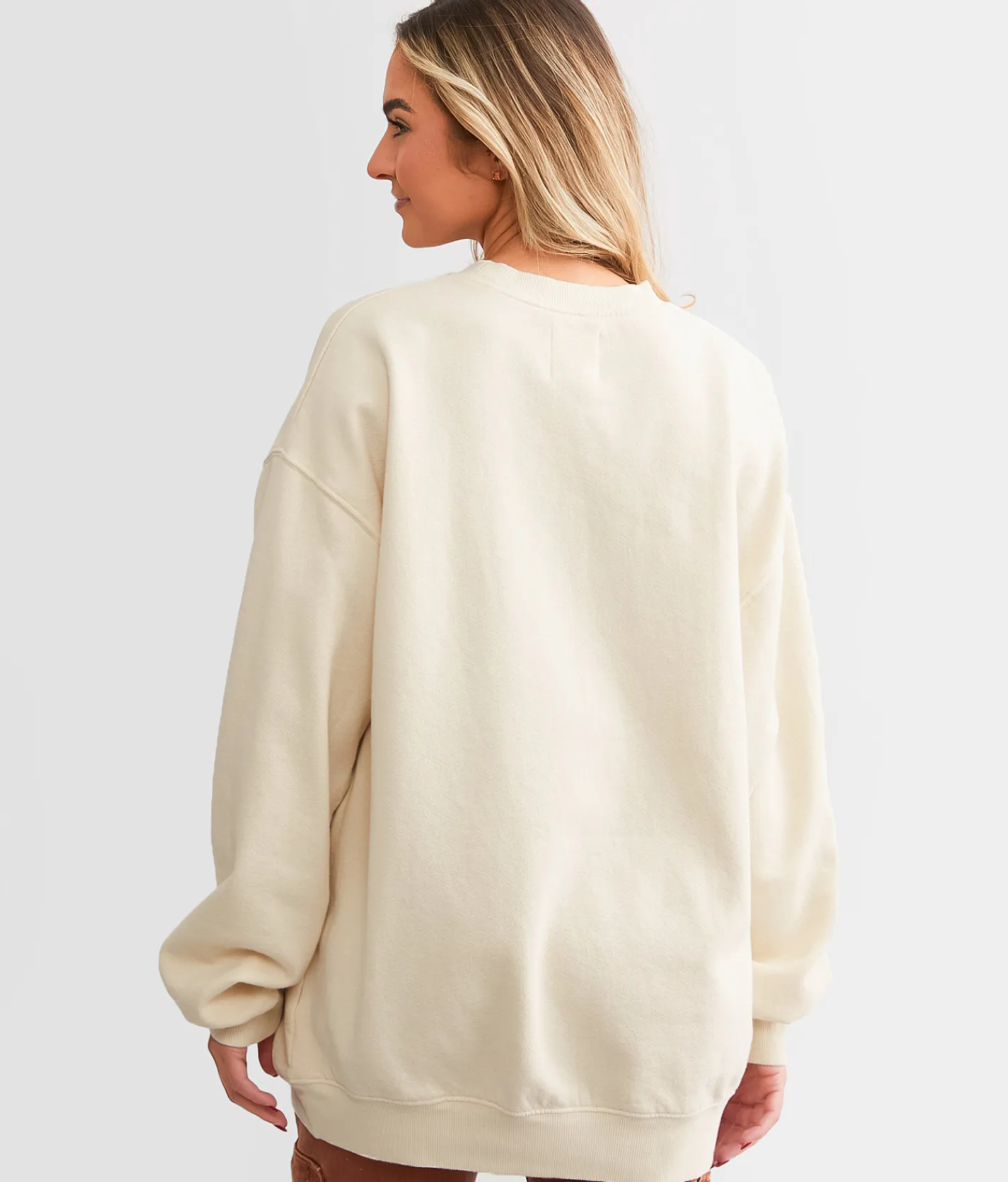 Tops | Billabong Ride In Oversized Pullover Bliss Blue