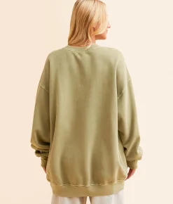 Billabong Ride In Oversized Pullover Avocado Online