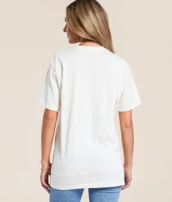 Tops | Ariat Ride On T-Shirt Off White