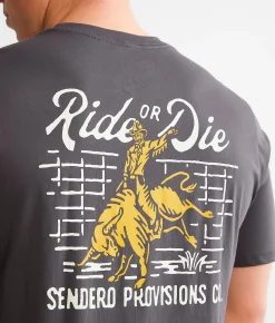 Graphic T-Shirts | Sendero Provisions Co. Ride Or Die T-Shirt Vintage Black