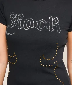 Tops | Rock Revival Rider T-Shirt Black