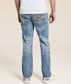Rock Revival Rimfire Straight Stretch Jean Rimfire J202