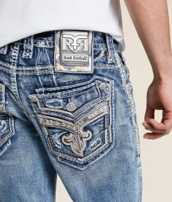 Rock Revival Rimfire Straight Stretch Jean Rimfire J202