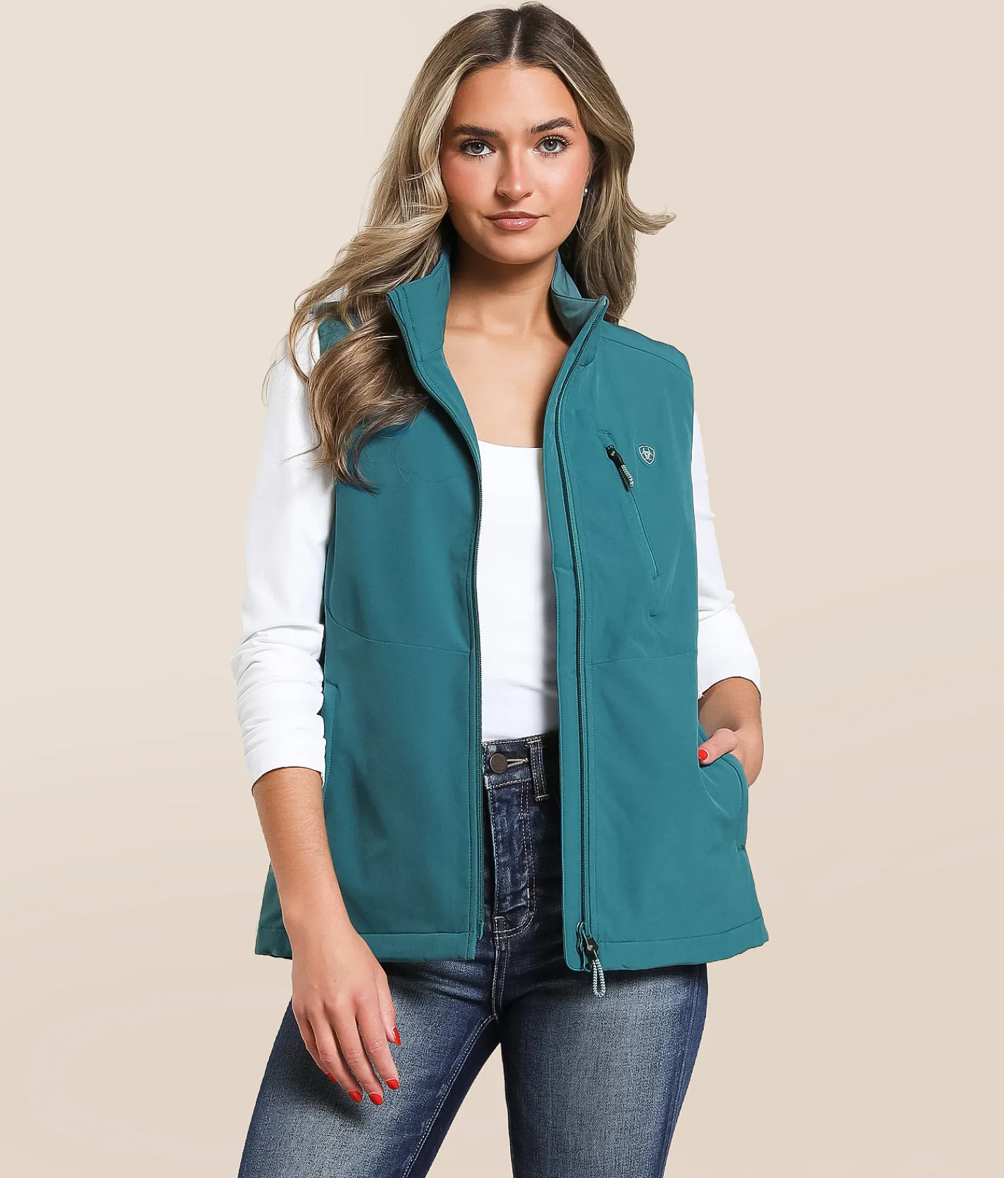 Ariat Rion Performance Stretchshell Vest Dragonfly New