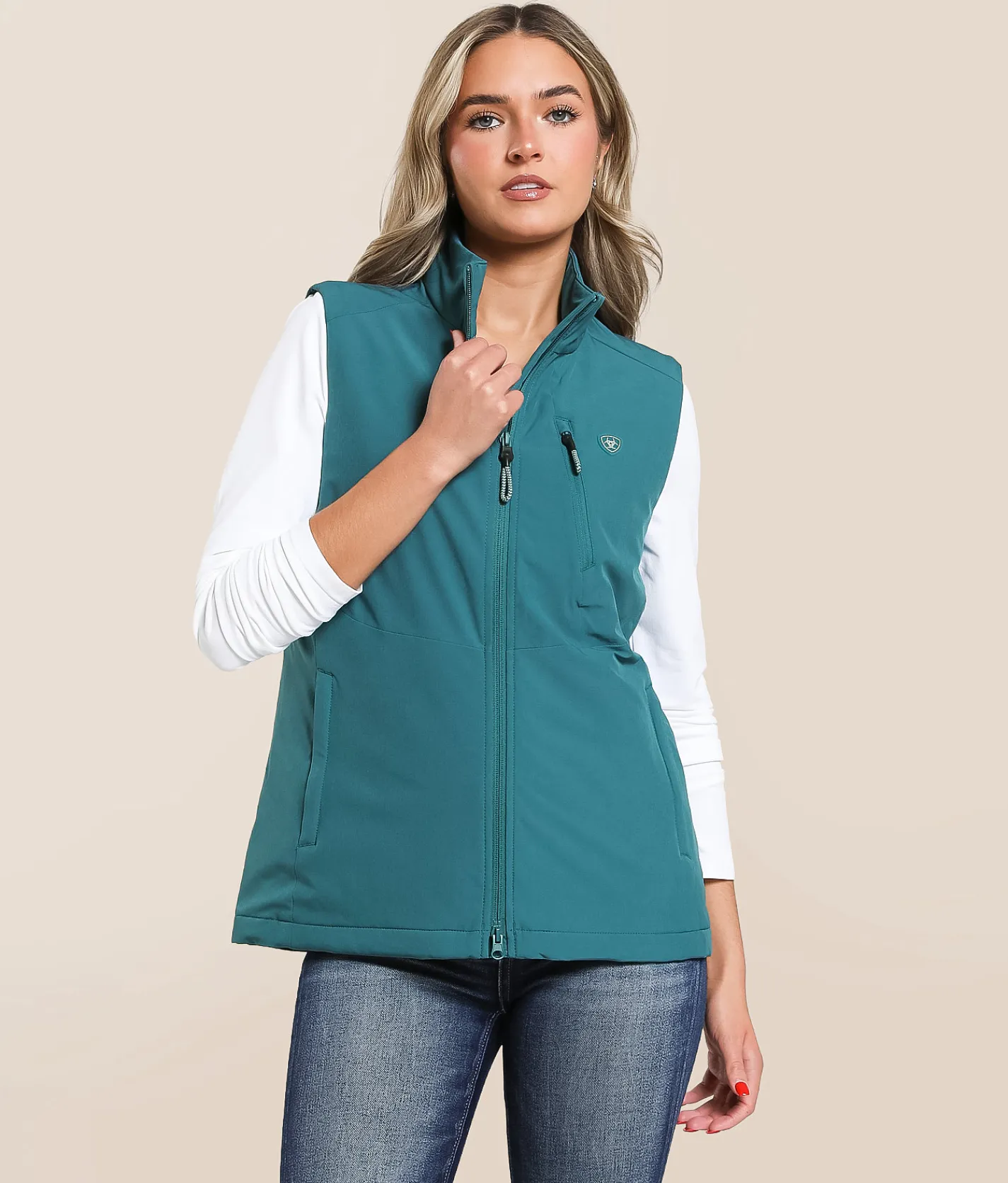 Ariat Rion Performance Stretchshell Vest Dragonfly New