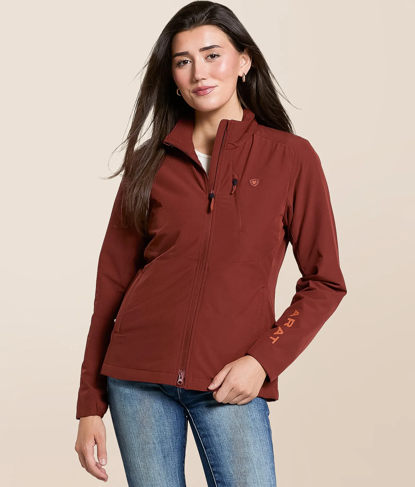 Tops|Coats & Jackets | Ariat Rion Performance Stretchshell Jacket Madder Brown