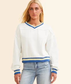 Tops | Free People Rio Pullover Ivory Combo