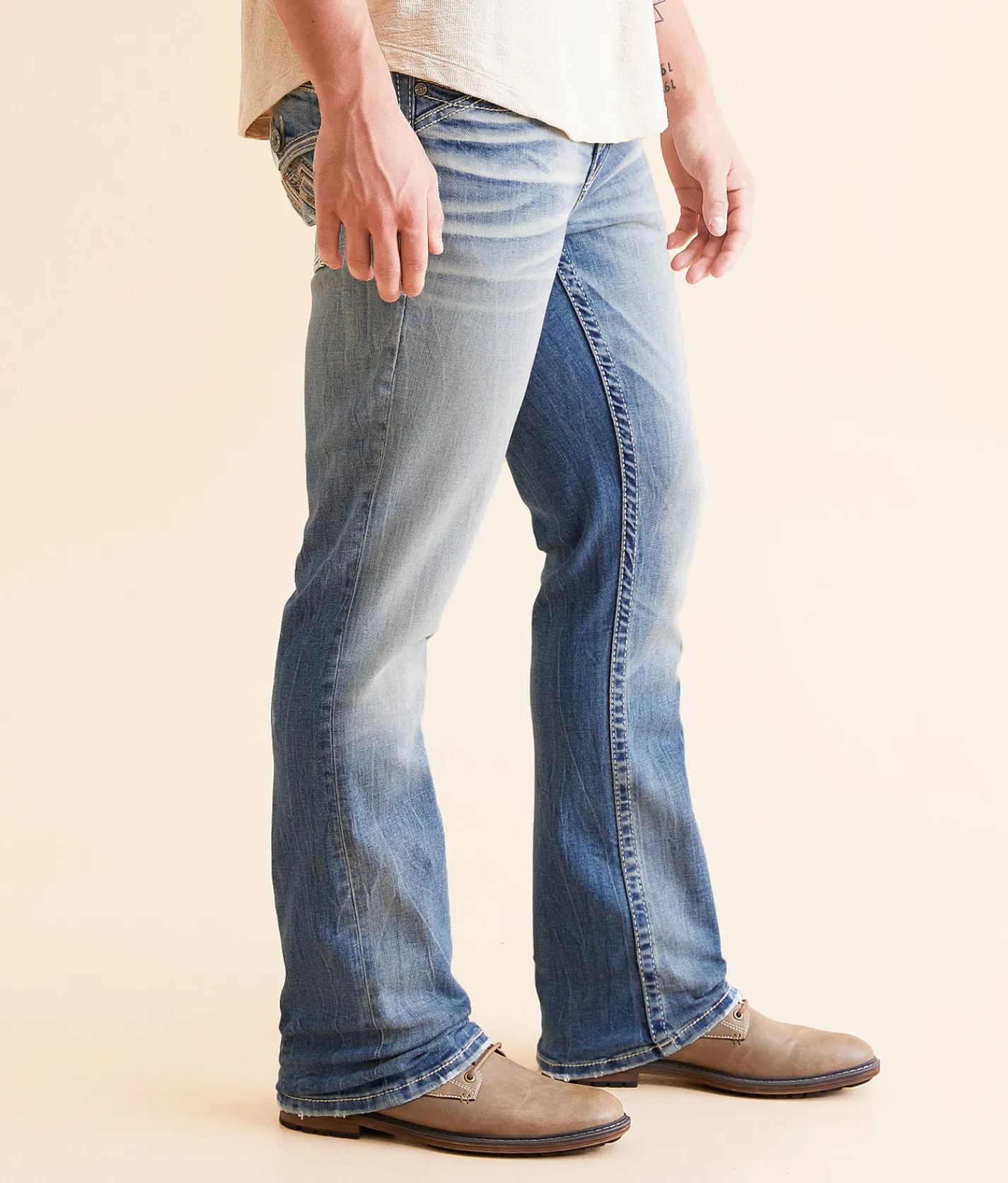 Salvage Riot Boot Stretch Jean Dream Vision Hot