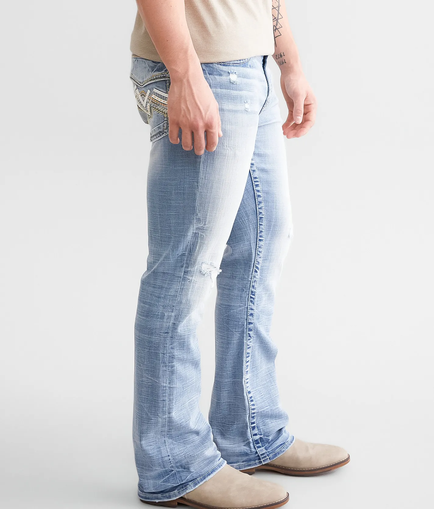 Salvage Riot Boot Stretch Jean Nea Ionia New