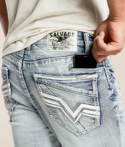 Jeans | Salvage Riot Boot Stretch Jean Palisade Peach