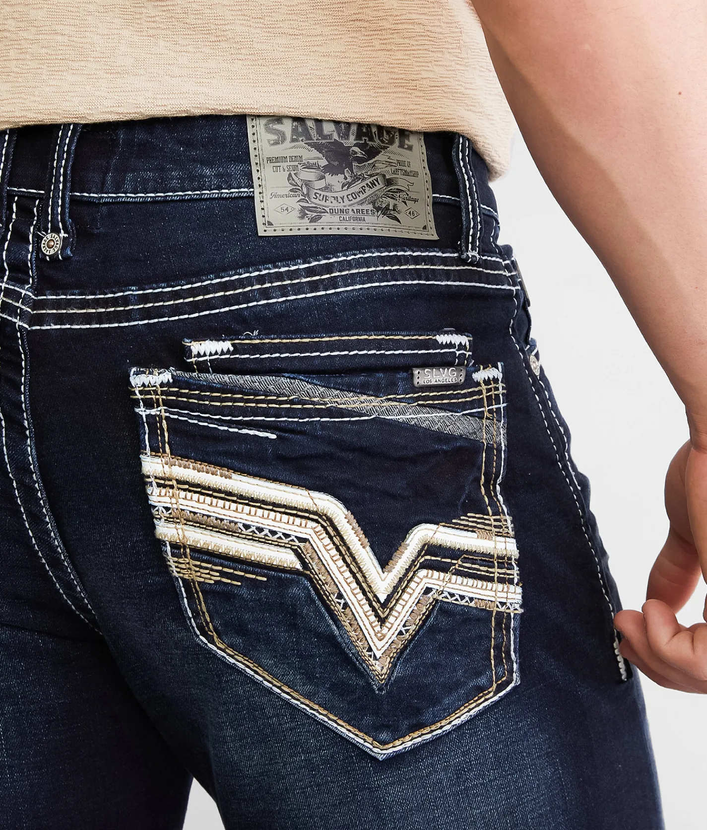 Sale Jeans|Bottoms | Salvage Riot Boot Stretch Jean Thermi