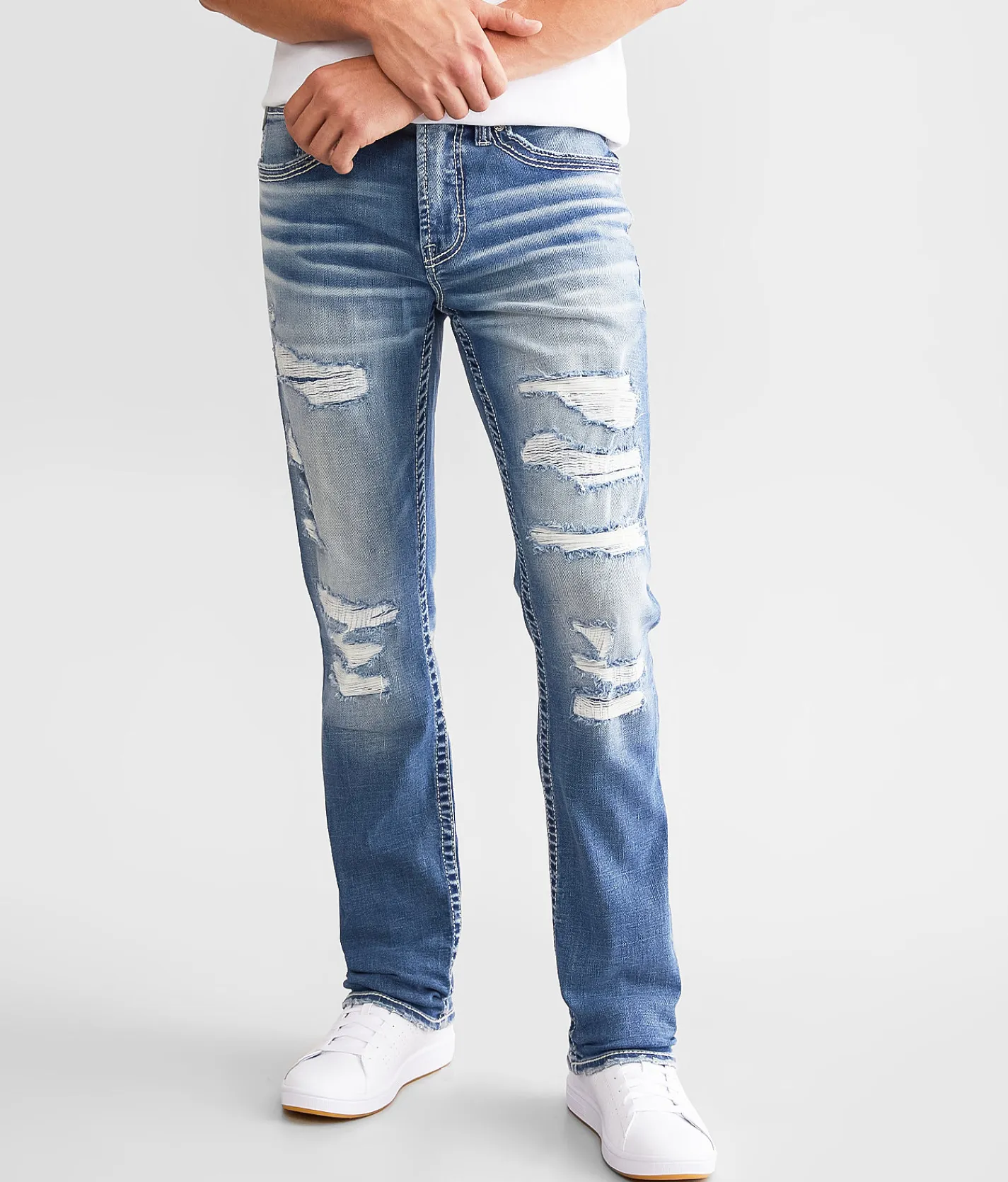 Sale Jeans|Bottoms | Salvage Riot Taper Stretch Jean Thebes