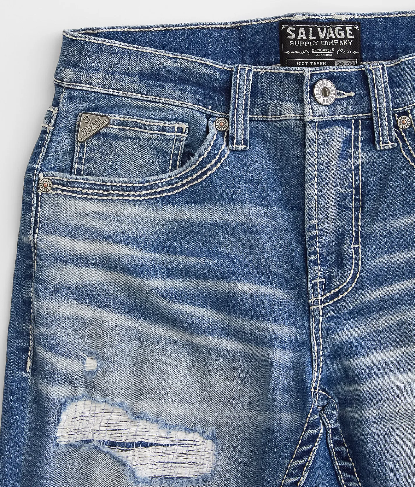 Sale Jeans|Bottoms | Salvage Riot Taper Stretch Jean Thebes