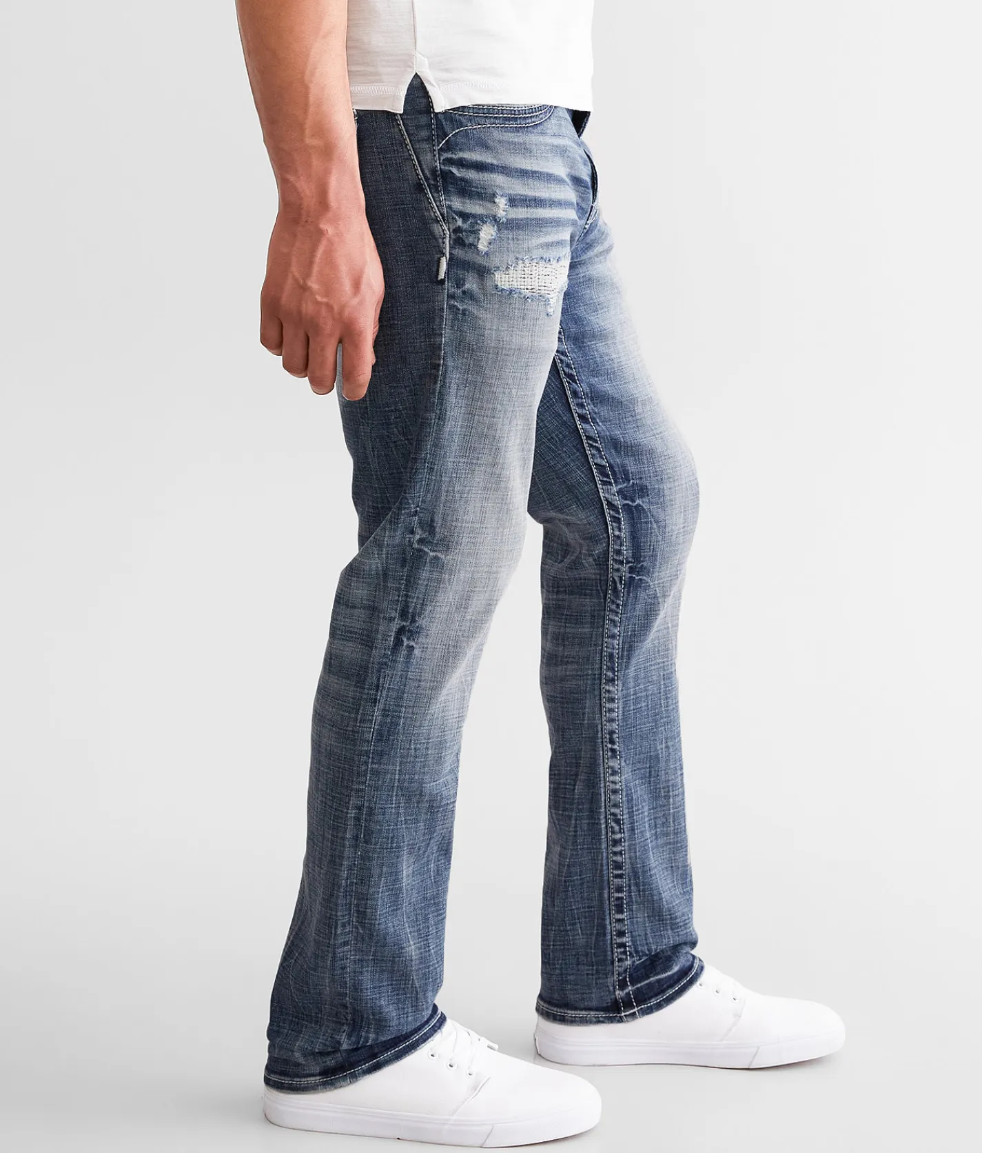 Salvage Riot Taper Stretch Jean Megara Hot