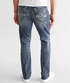 Salvage Riot Taper Stretch Jean Megara Hot