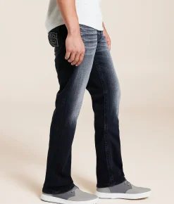 Salvage Riot Taper Stretch Jean Snow Cat New