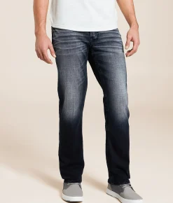 Salvage Riot Taper Stretch Jean Snow Cat New