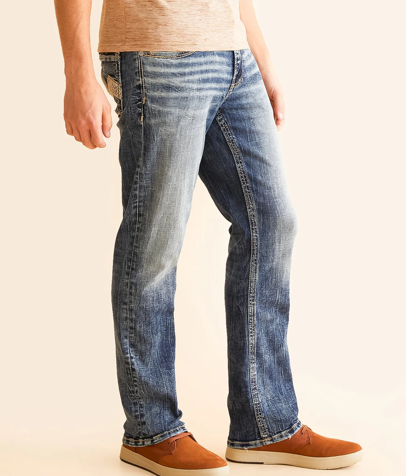 Jeans | Salvage Riot Taper Stretch Jean Red Spectra