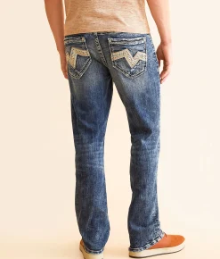 Jeans | Salvage Riot Taper Stretch Jean Red Spectra