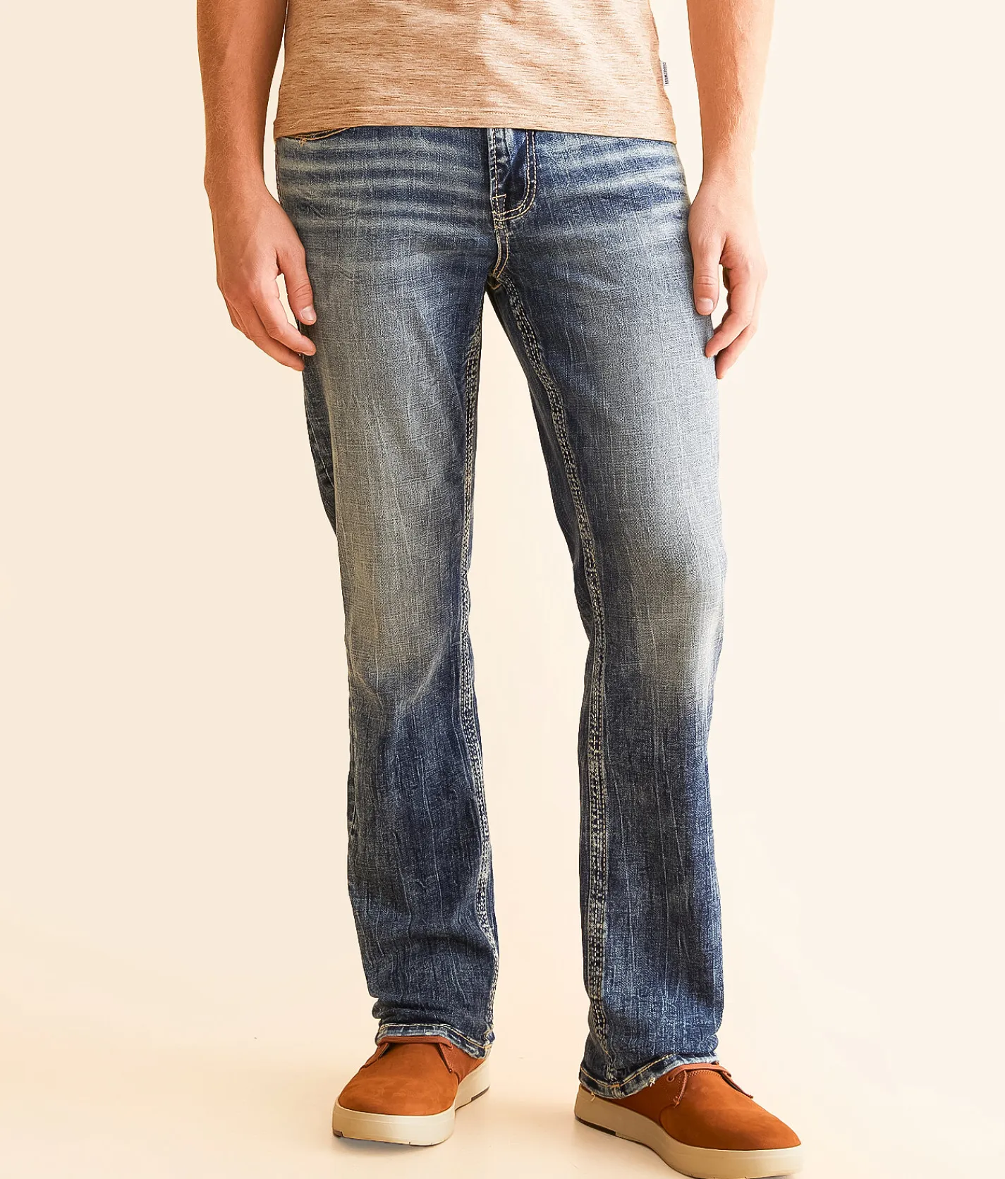 Jeans | Salvage Riot Taper Stretch Jean Red Spectra