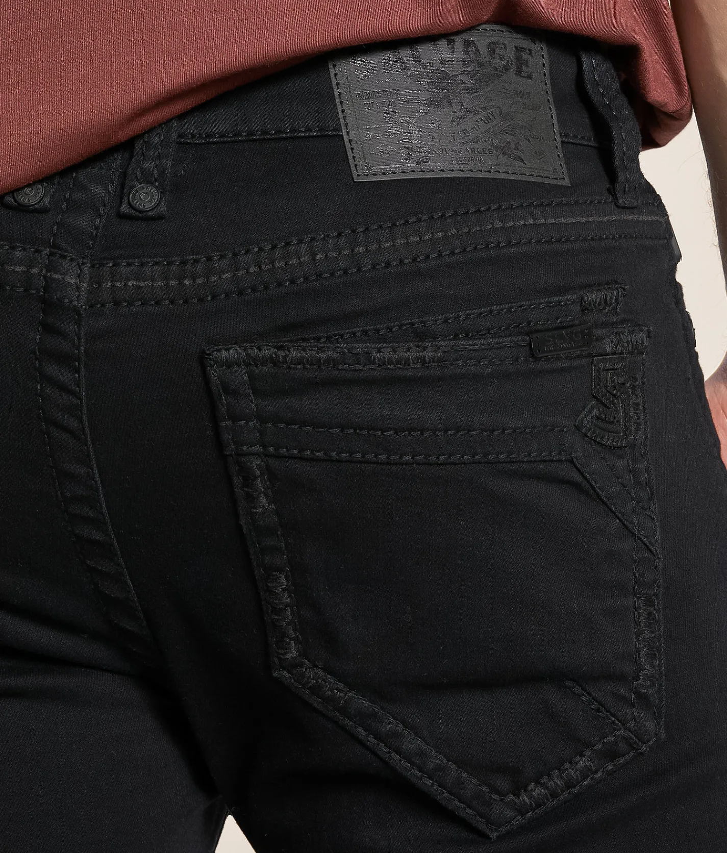 Bottoms | Salvage Riot Taper Stretch Jean Feeling Good