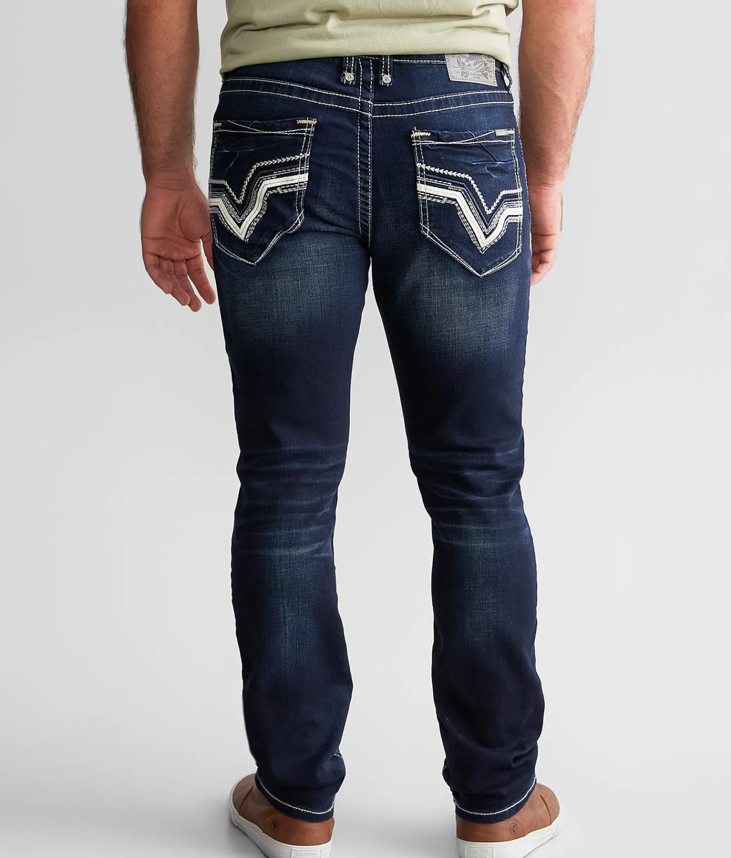 Salvage Riot Taper Stretch Jean Highland Best