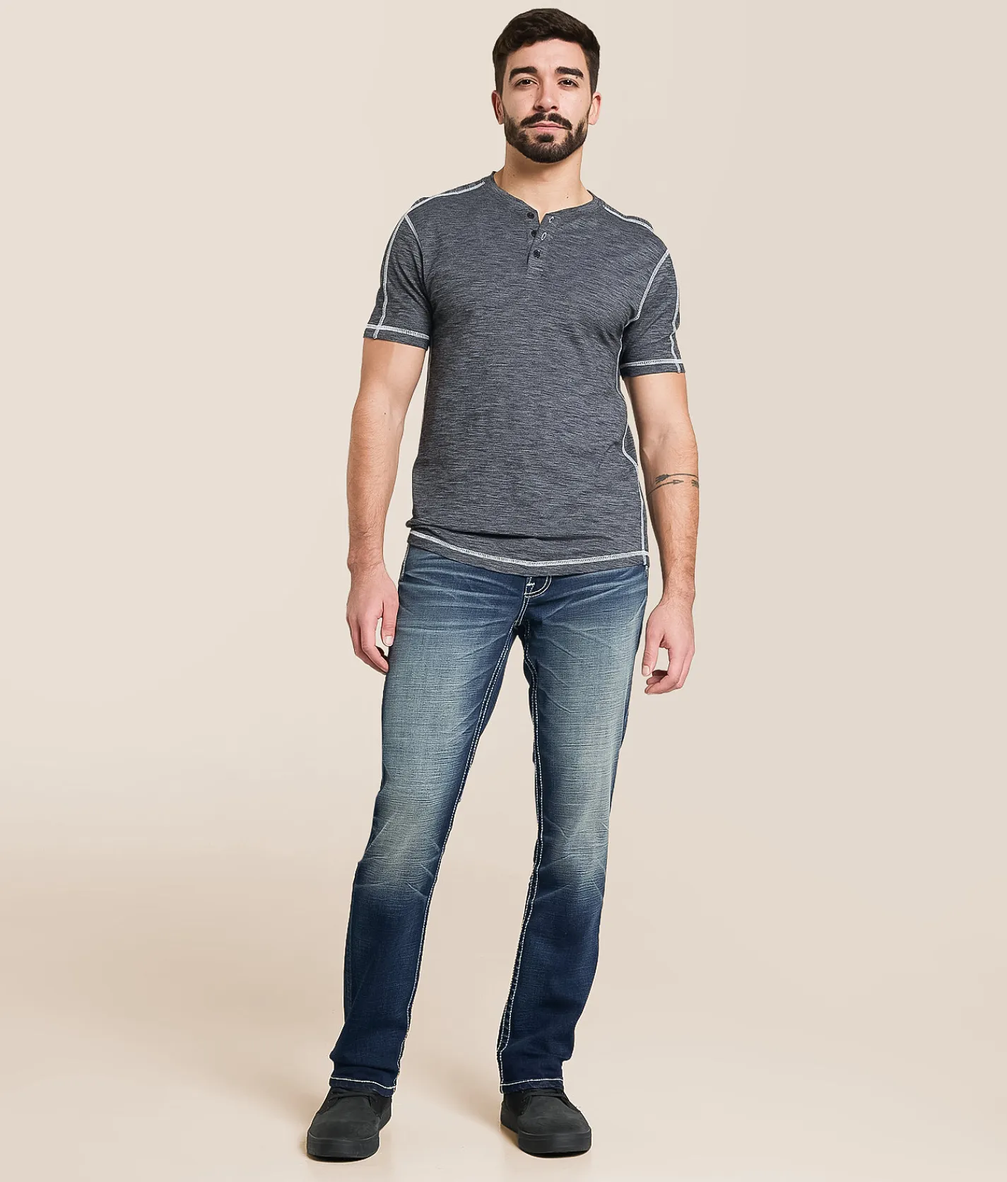 Salvage Riot Taper Stretch Jean Christmas Ale Sale