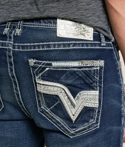 Salvage Riot Taper Stretch Jean Christmas Ale Sale