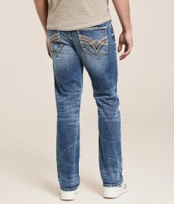 Salvage Riot Taper Stretch Jean Twine Clearance