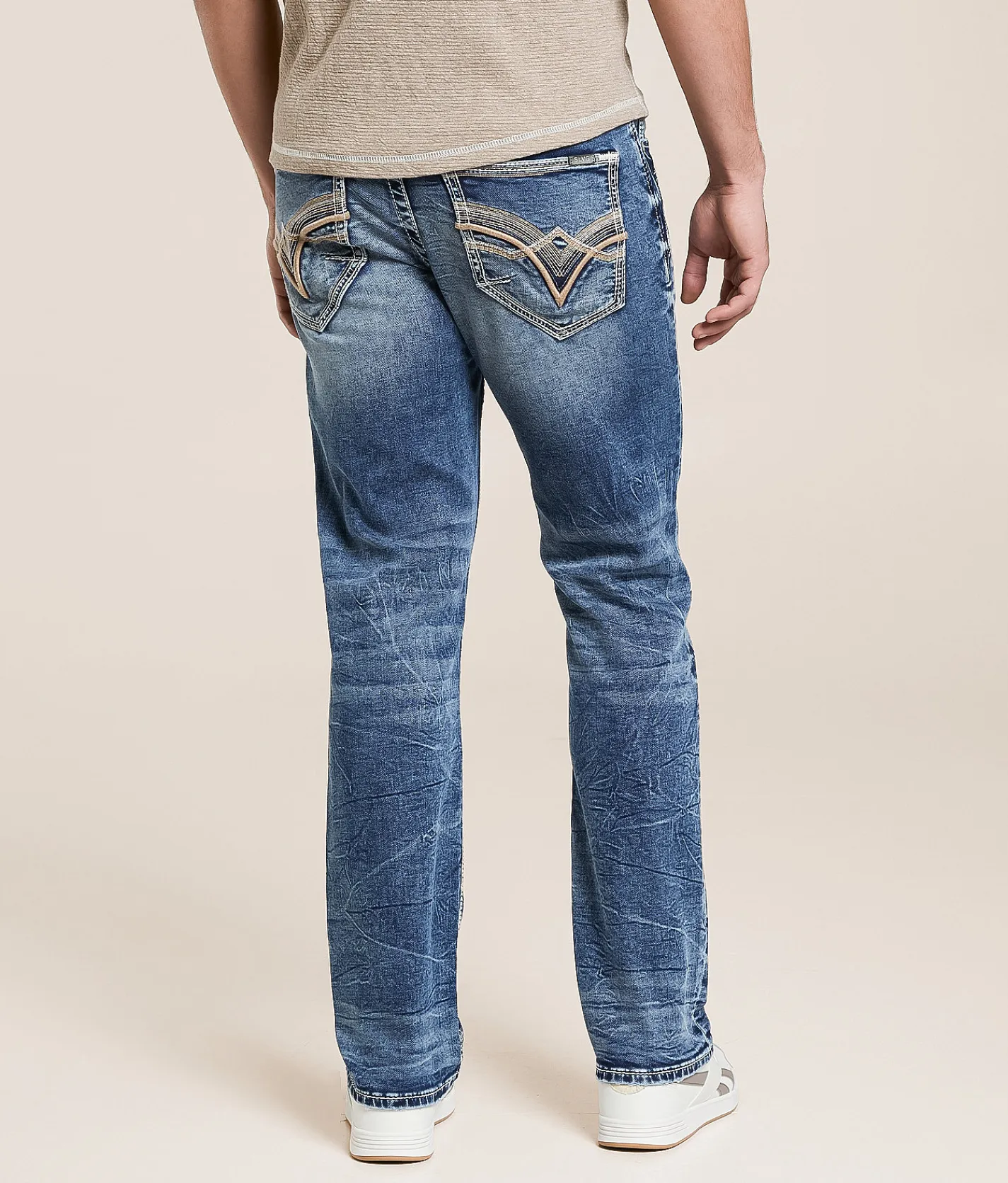 Salvage Riot Taper Stretch Jean Twine Clearance