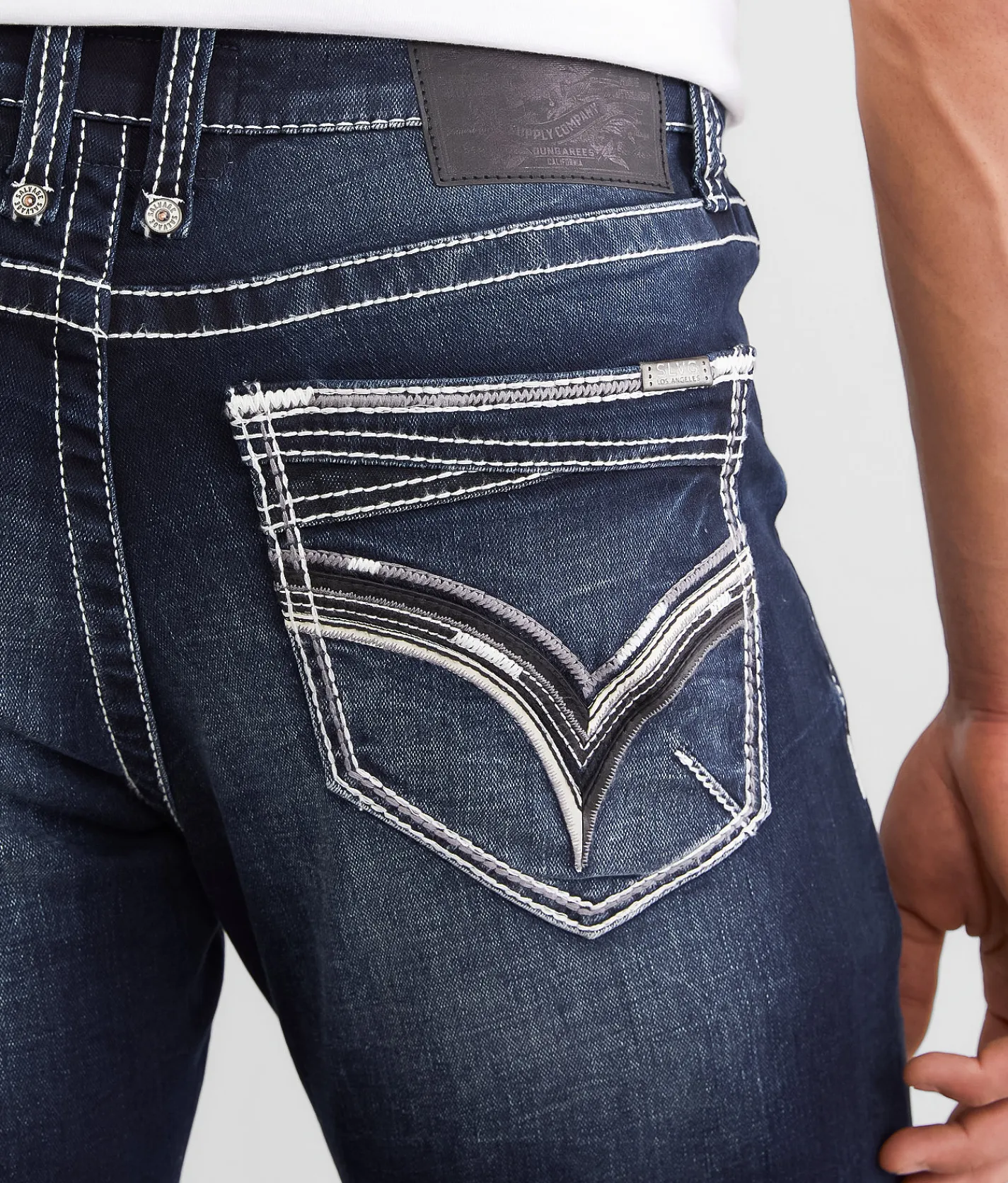 Salvage Riot Taper Stretch Jean Amaliada