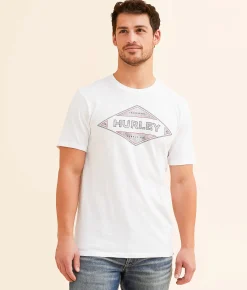 Graphic T-Shirts | Hurley Ripped T-Shirt White