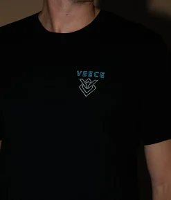 Tops|Graphic T-Shirts | Veece Ripple Fade T-Shirt Black