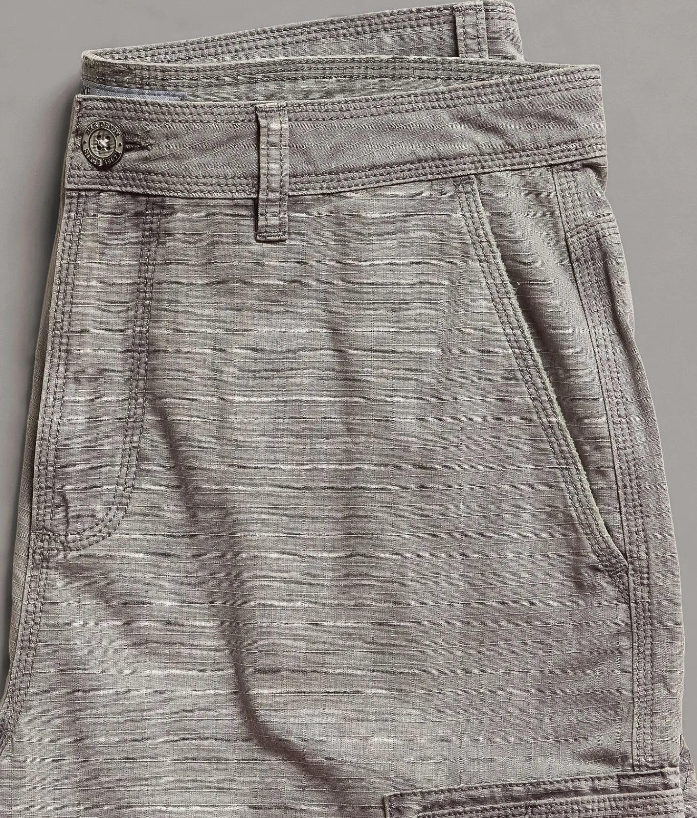 BKE Ripstop Athletic Cargo Short Grey Best