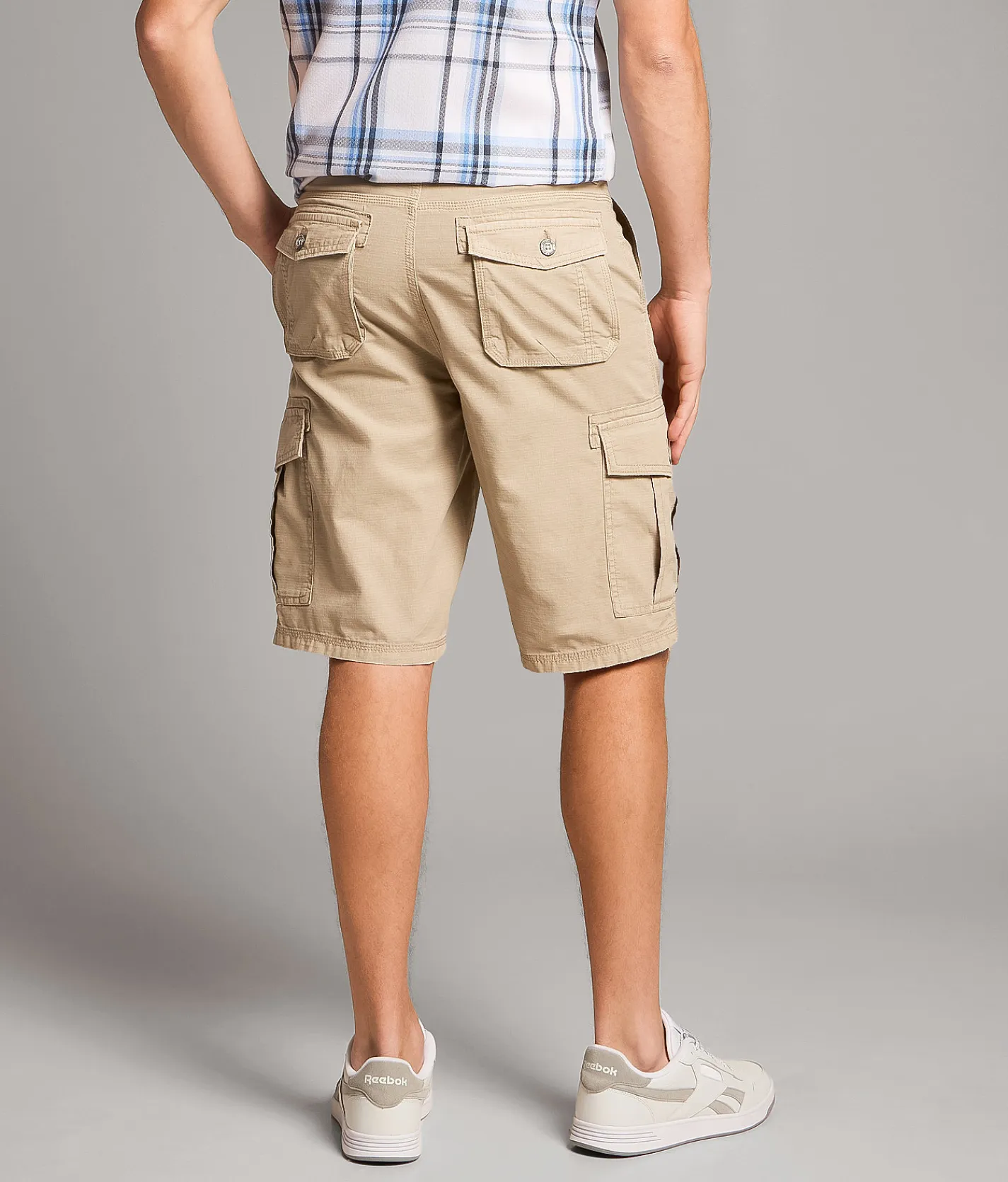 BKE Ripstop Standard Cargo Short Seneca Rock Clearance