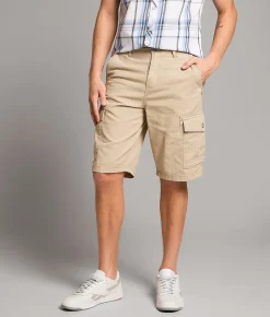 BKE Ripstop Standard Cargo Short Seneca Rock Clearance