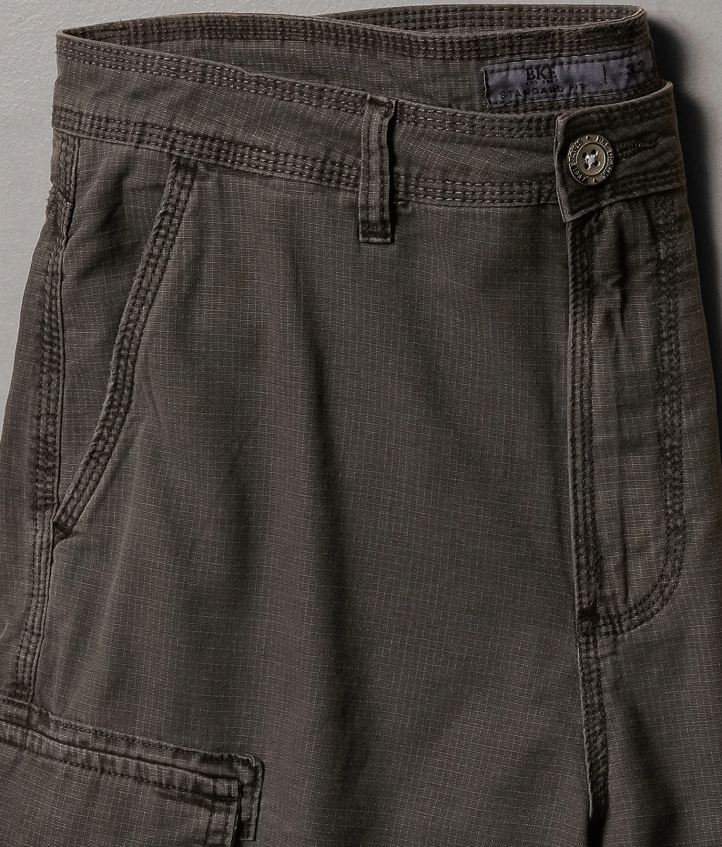 Bottoms|Shorts | BKE Ripstop Standard Cargo Short Ombre Blue